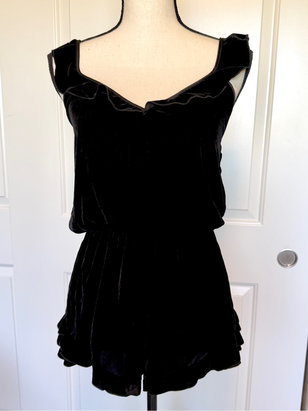 VS velvet romper